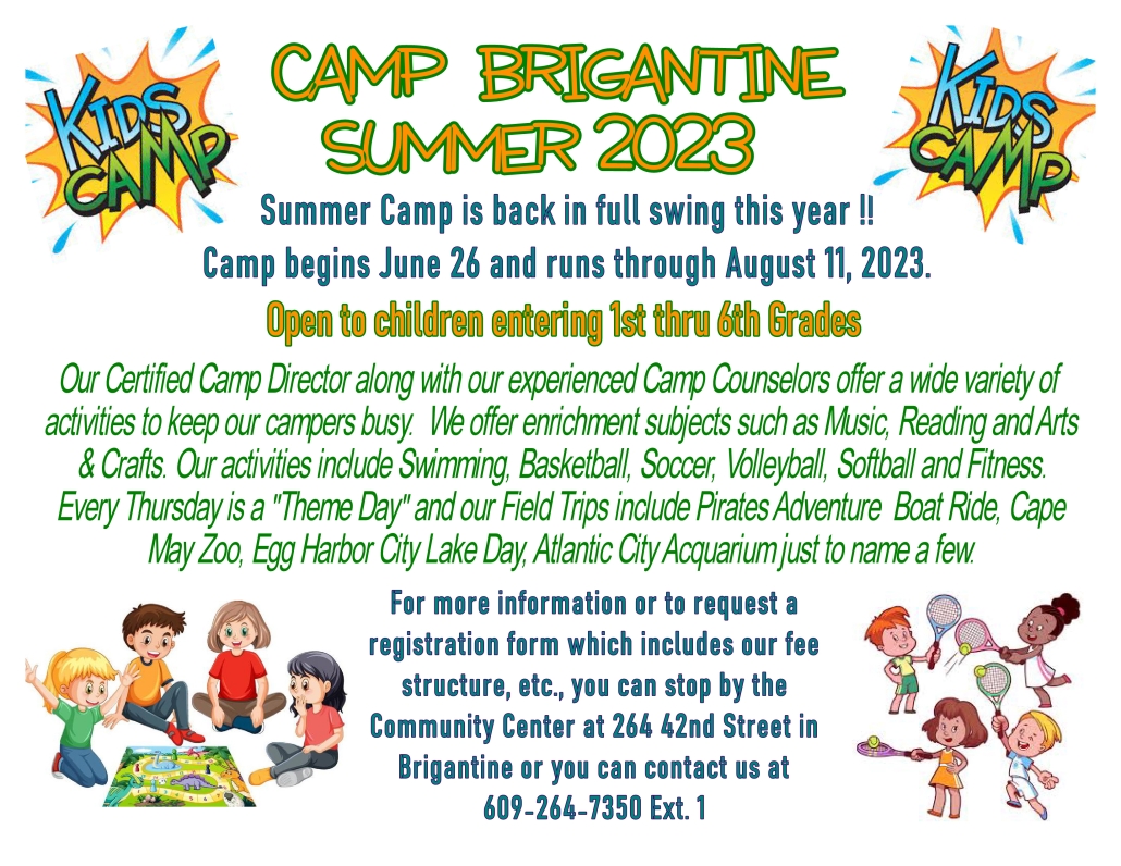 Community Education & Recreation - Official Brigantine