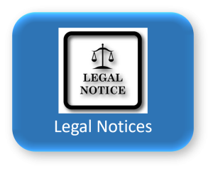 Legal Notice Button